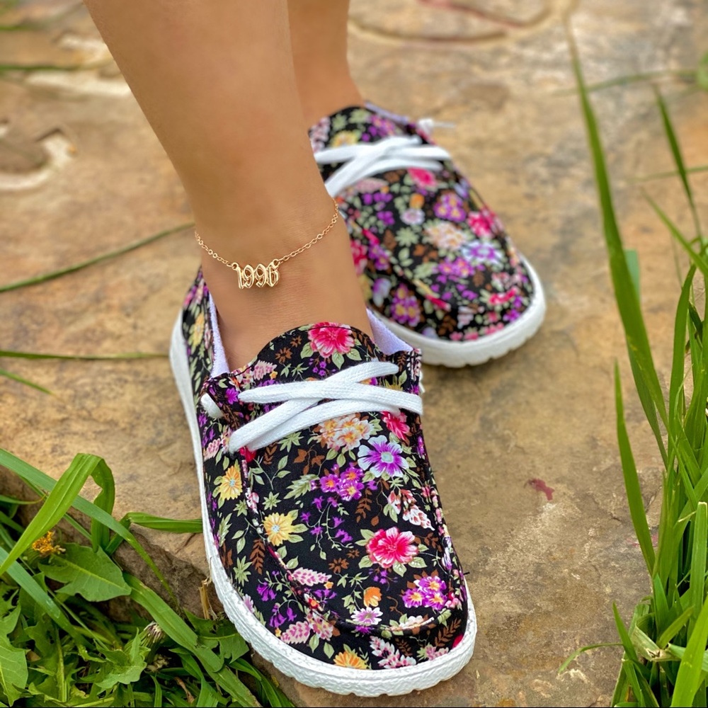 Floral Gypsy Jazz Loafers